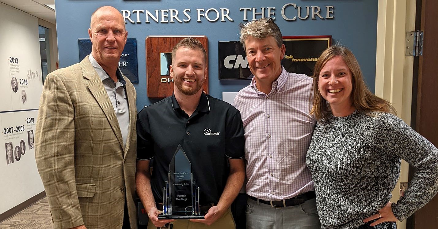 Summit Consulting Insure the Cure Award